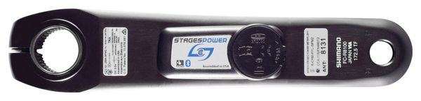 Vermogenssensor (Linkercrank) Stages Cycling Stages Power L Shimano Ultegra R8100 Zwart