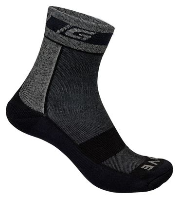 GripGrab Socks Winter Merinos Cycling Socks Gris Noir