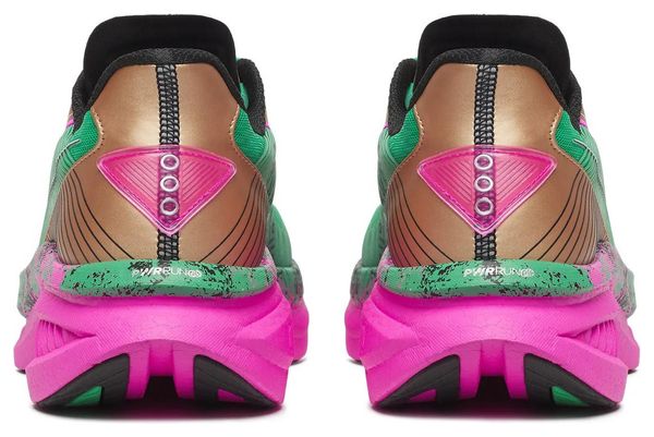 Saucony Endorphin Azura Hi Octane hardloopschoenen voor dames, groen/roze