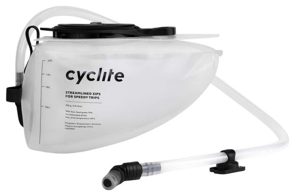 Cyclite Aero Bladder / 02 drinkzak voor Cyclite Aero stuurzak, transparant