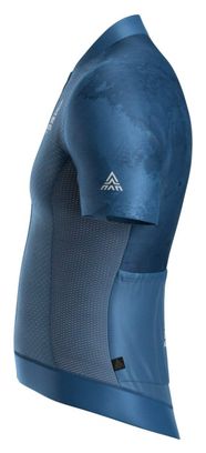 Adicta Lab Valent V5 Korte Mouw Trui Blauw / Olijfgroen 