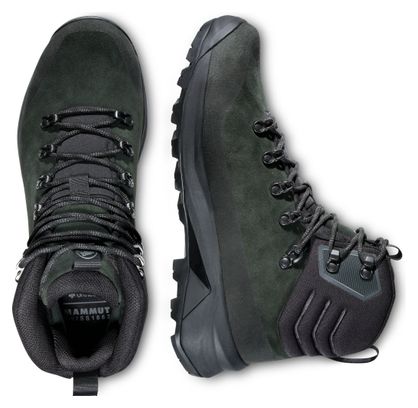 Wanderschuhe Mammut Ducan III High LTH Gore-Tex Grün Herren
