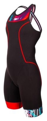Tuta da donna Z3R0d Start tri-suit Black/Red