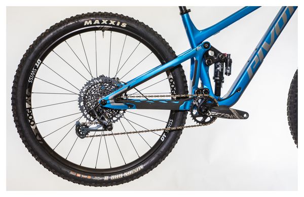 Tentoonstellingsfiets - Switchblade Pivot Volledig geveerde MTB Sram GX/X01 Eagle 12V Blauw 2022 L