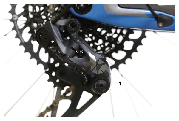 Exhibition bike - MTB All-Suspension Pivot Switchblade Sram GX/X01 Eagle 12V Blue 2022 L