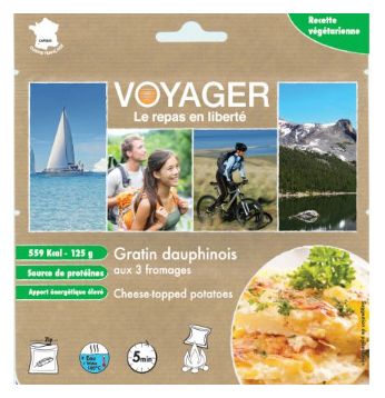 Lyophilis Voyager Cheese topped potatoes 125g