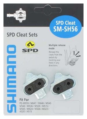 Tacchette Shimano SM-SH56 SPD (coppia)