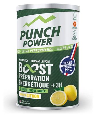 Boisson énergétique PUNCH POWER - Boost énergétique +3H - Citron