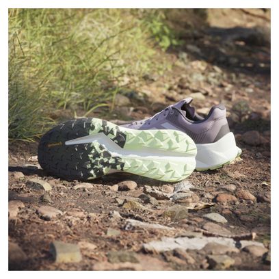 Zapatillas de trail para mujer adidas Terrex Soulstride Flow Verde Violeta
