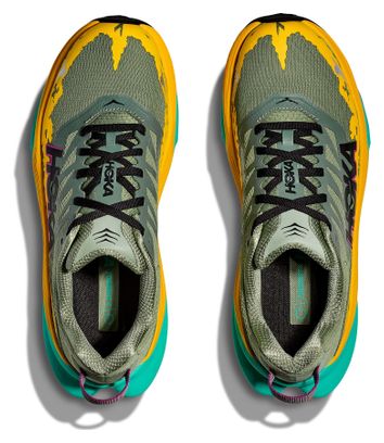 Hoka Torrent 4 Women's Trail Shoes Green/Yellow/Blue