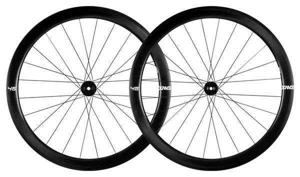 Producto renovado - Par de ruedas Enve Foundation 45mm Disc Tubeless | 12x100 - 12x142 mm