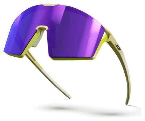 Julbo Edge Spectron 3 Matte Light Brown/Fluorescent Yellow