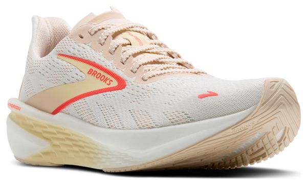 Zapatillas de Running Brooks Hyperion 2 Blanco/Corail para Mujer