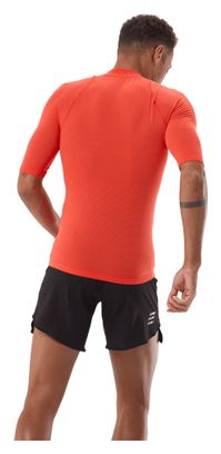 Compressport Trail Racing Postural Kurzarm-Trikot für Herren, orange