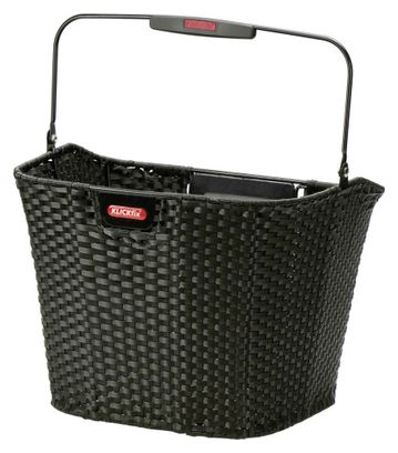 Klickfix Structura Front Basket Black