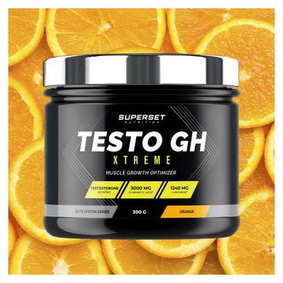 Testo Gh Xtreme (300g) - Superset Nutrition - Orange -  Boosters De Gh