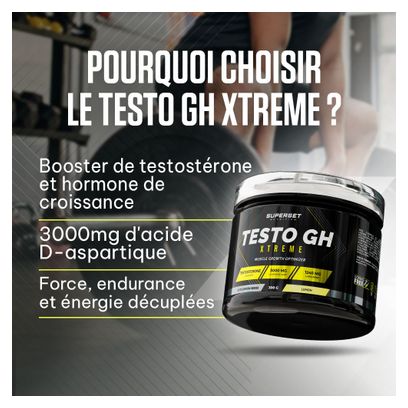 Testo Gh Xtreme (300g) - Superset Nutrition - Orange -  Boosters De Gh