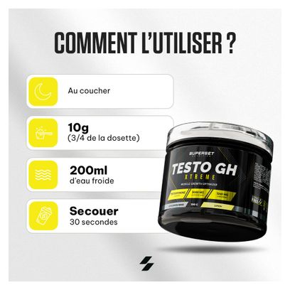 Testo Gh Xtreme (300g) - Superset Nutrition - Orange -  Boosters De Gh