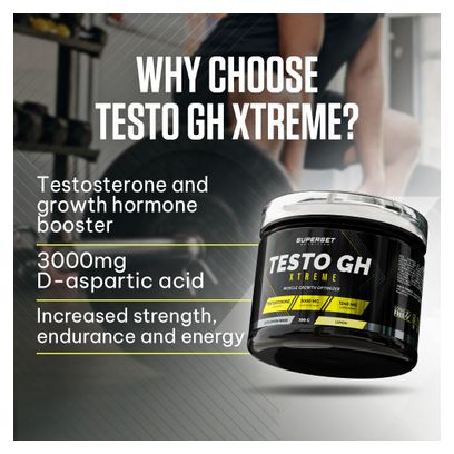 Testo Gh Xtreme (300g) - Superset Nutrition - Orange -  Boosters De Gh