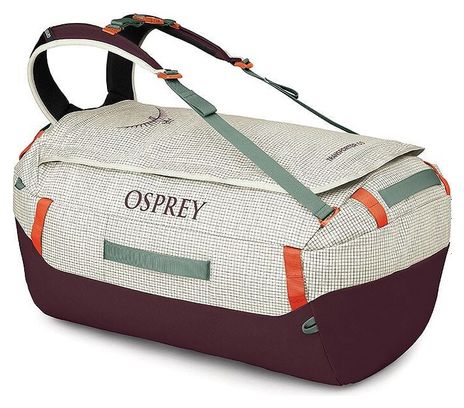 Borsa da viaggio Osprey Transporter Duffel 65 bianca
