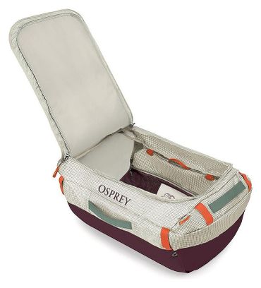 Borsa da viaggio Osprey Transporter Duffel 65 bianca