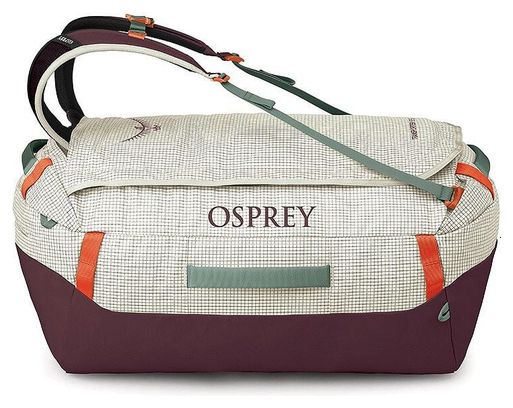 Borsa da viaggio Osprey Transporter Duffel 65 bianca