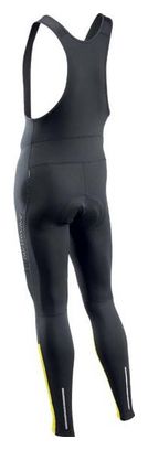 Northwave Force 2 Bibtight Long Tights Black Yellow Fluo