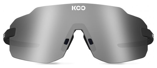 KOO Supernova Sonnenbrille Matt Black/Silver Miror