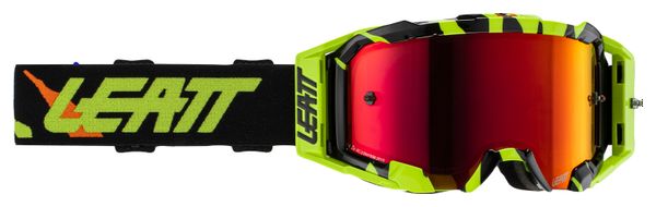 Masque Leatt Velocity 5.5 Iriz Tiger Red - Ecran rouge 28%