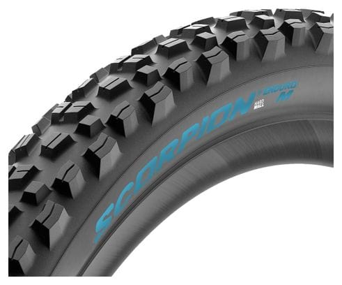 Pneu VTT Pirelli Scorpion Enduro M 29'' Tubeless Souple SmartGrip Gravity HardWall Turquoise