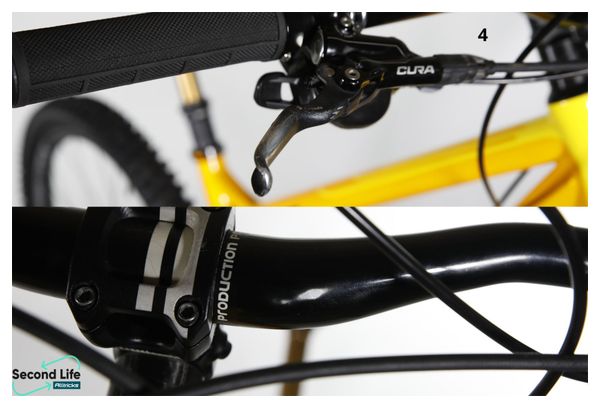 Prodotto ricondizionato - Mountain Bike Tout-Suspendu Produzione Privata Shan N°5 Sram XX1 11V Giallo 2017