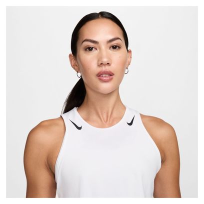 Nike AeroSwift Crop-Top Weiß Damen