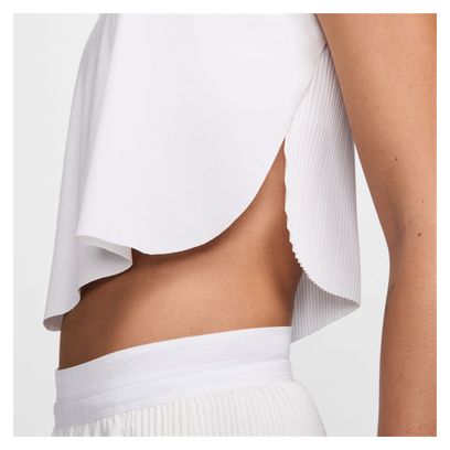 Canotta Nike AeroSwift White Crop Donna