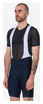 Cuissard Court à Bretelles Rapha Core Bleu/Blanc
