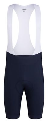 Cuissard Court à Bretelles Rapha Core Bleu/Blanc