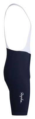 Cuissard Court à Bretelles Rapha Core Bleu/Blanc