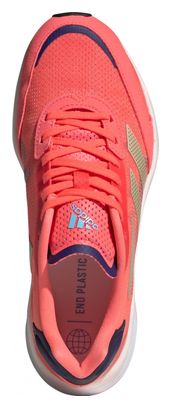 Chaussures de Running adidas adizero Boston 10 Rose Bleu Femme