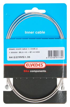 Elvedes Brake Stainless Steel Cable Ø 1.5 mm 4000 mm