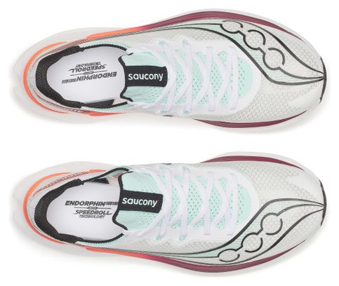 Scarpe da corsa Saucony Endorphin Pro 5 Bianco/Rosso Uomo