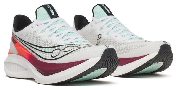 Scarpe da corsa Saucony Endorphin Pro 5 Bianco/Rosso Uomo