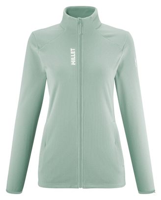 Forro polar Millet Ubic Lightgrid Verde Mujer