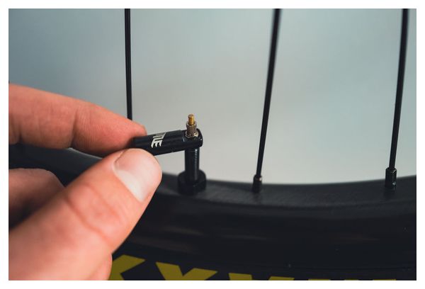 Pair of Title Presta Red Tubeless Valves
