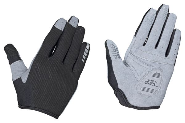 GripGrab Shark Women Long Goves Black