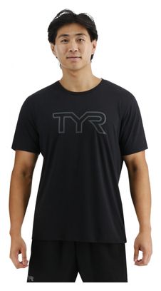 T-shirt Tyr Ultrasoft Big Logo Noir