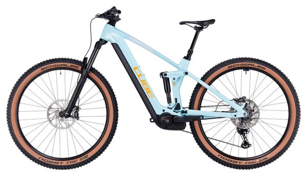 Cube Stereo Hybrid 140 HPC Race 750 Electric Full Suspension MTB Shimano Deore/XT 12S 750 Wh 27.5'' Dazzle Blue 2023
