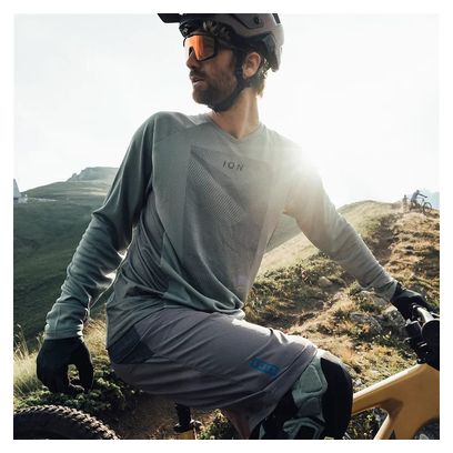 ION Traze Long Sleeve Jersey Groen