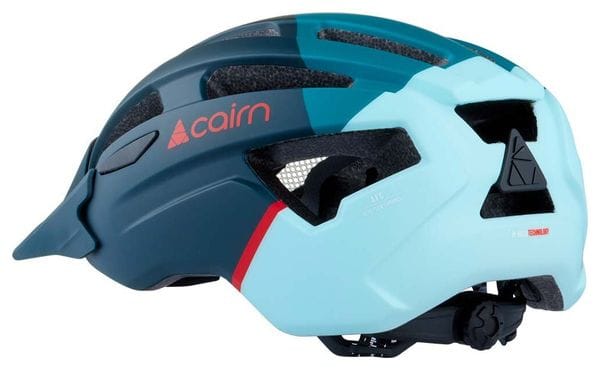 Cairn PRISM XTR II Unisex-Mountainbike-Helm Hellblau/Dunkelblau