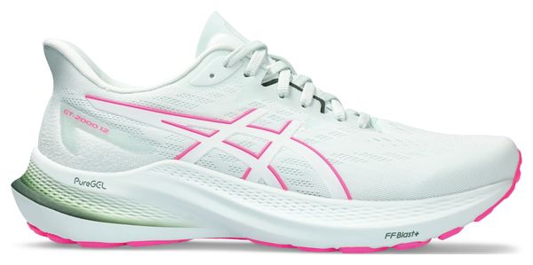 Chaussures de Running Asics GT-2000 12 Vert Rose Femme