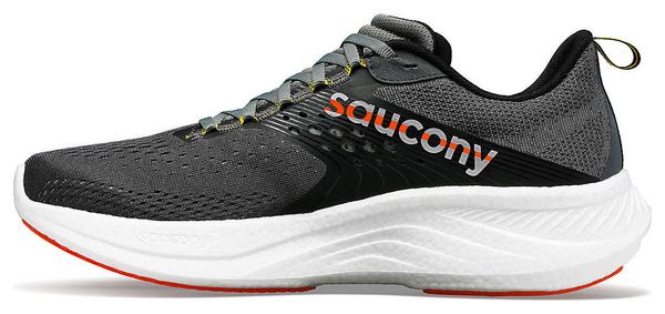 Chaussures de Running Saucony Ride 17 Gris Orange 50