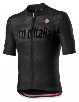 Castelli Heritage Maglia Nera Short Sleeve Jersey Black